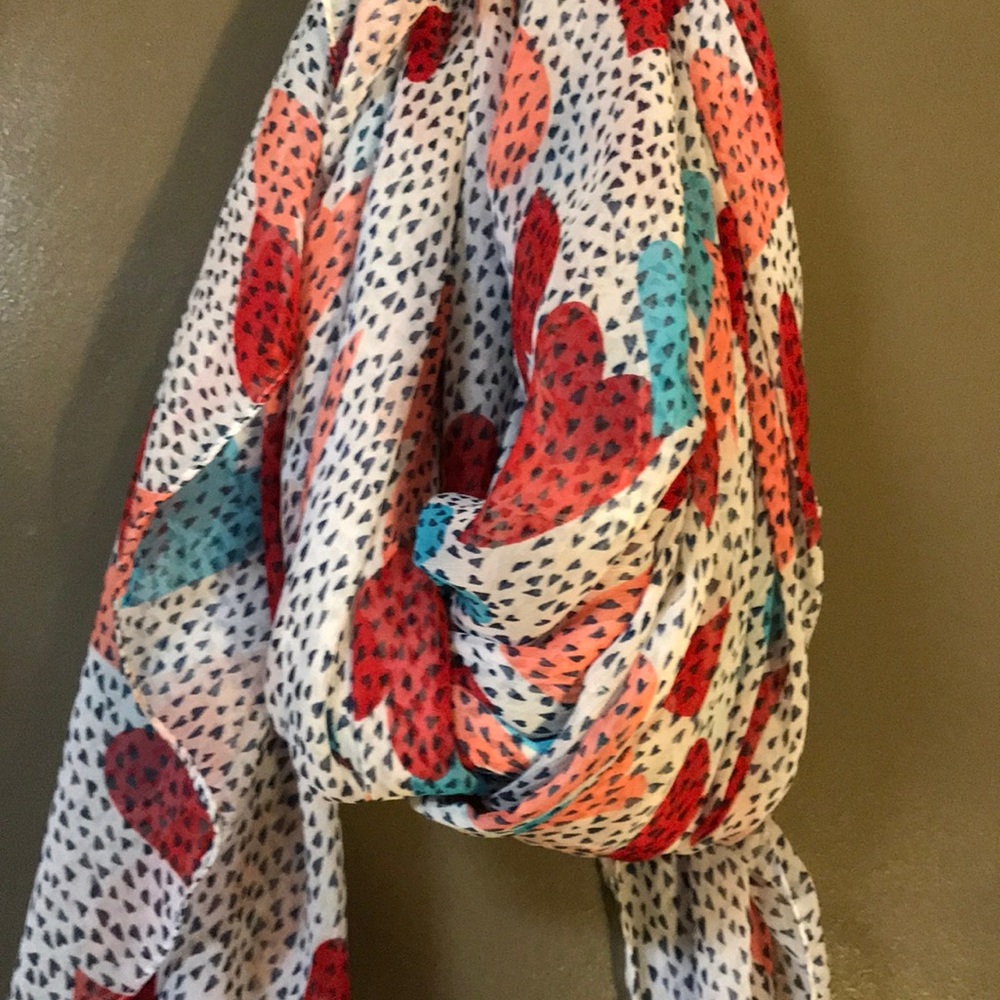 Betsy Johnson Scarf ❤💚🧡